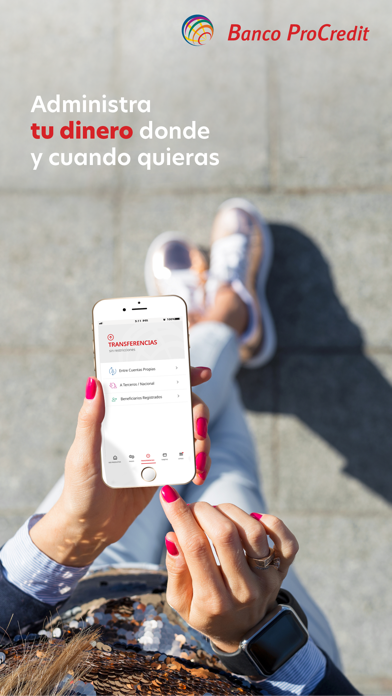 Banco ProCredit Ecuador Screenshot