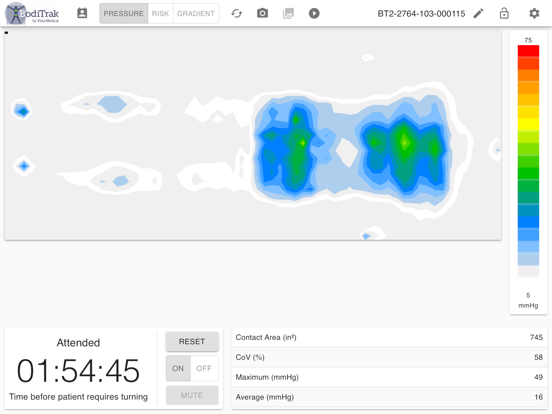 Screenshot #4 pour BodiTrak Bed Monitor