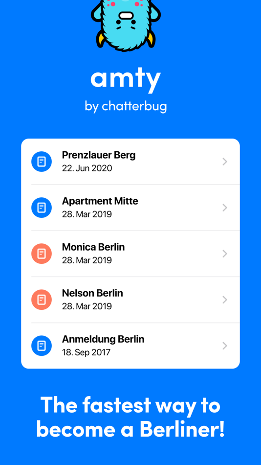 #2. Amty (iOS) 由: Chatterbug