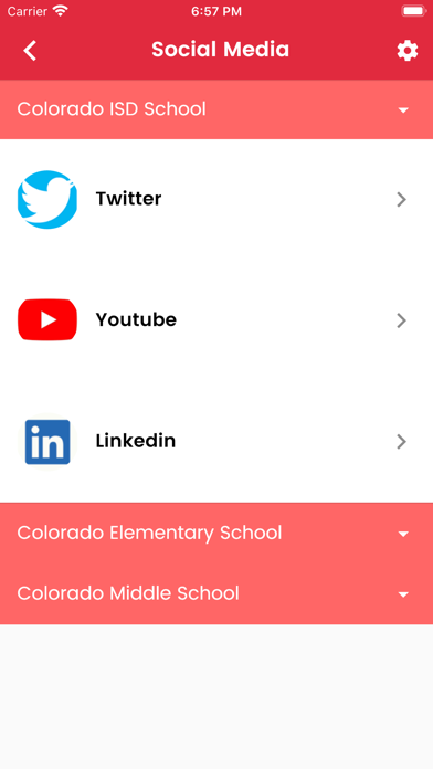 Colorado ISD Screenshot