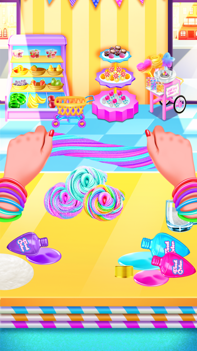 Rainbow Glitter Slime Maker Screenshot