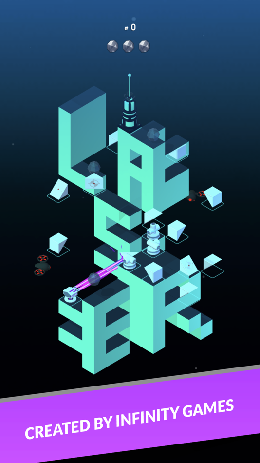 #8. Laser Quest! (iOS) 由: INFINITY GAMES, LDA