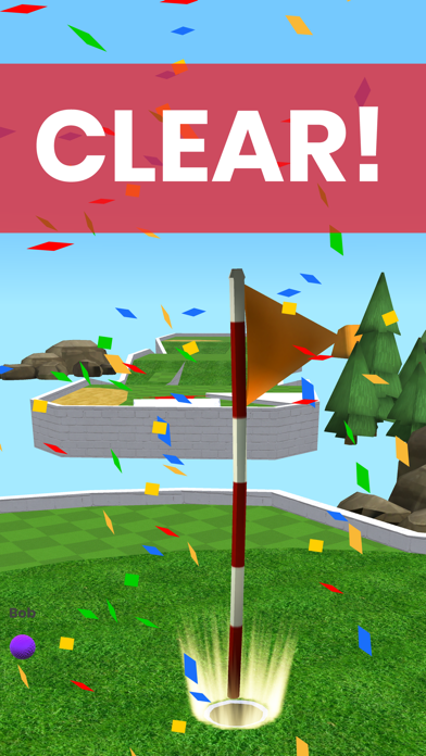 Golf Battle 3D. Screenshot