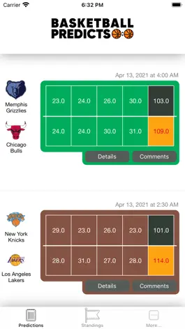 Game screenshot BasketballPredicts mod apk