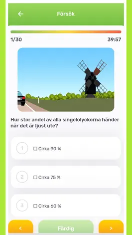 Game screenshot Körkortsfrågor 2021 - Körkort hack