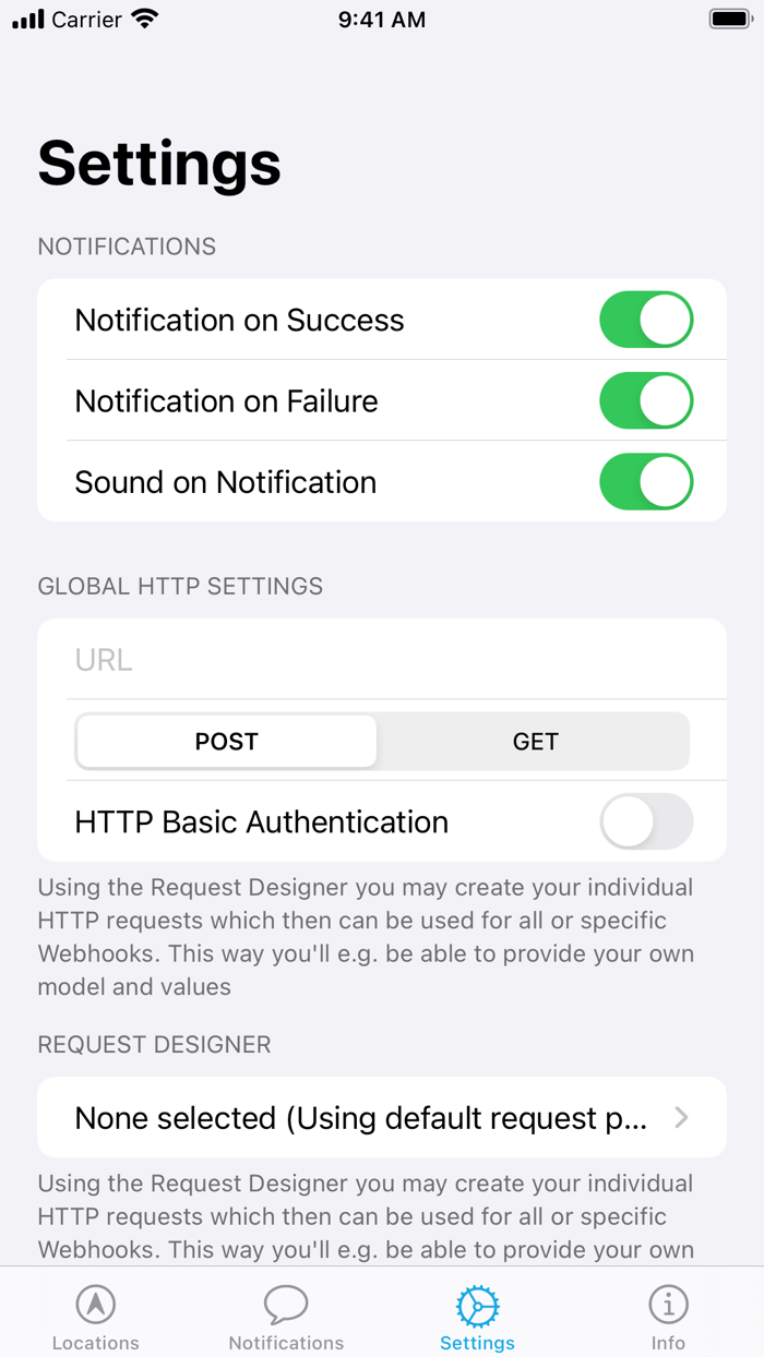Locative Geofence and Beacon