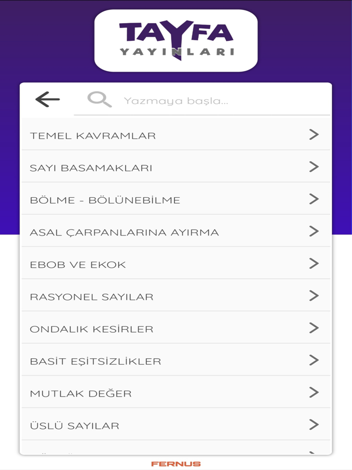 Tayfa Video Çözüm