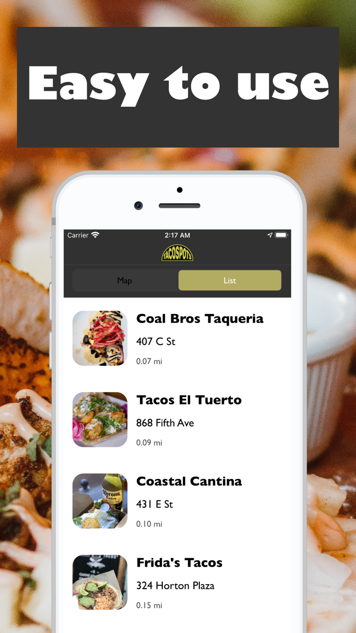 TacoSpots Find Tacos