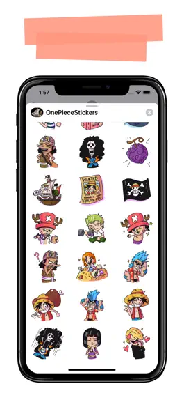 Game screenshot One Piece Straw Hat Stickers apk