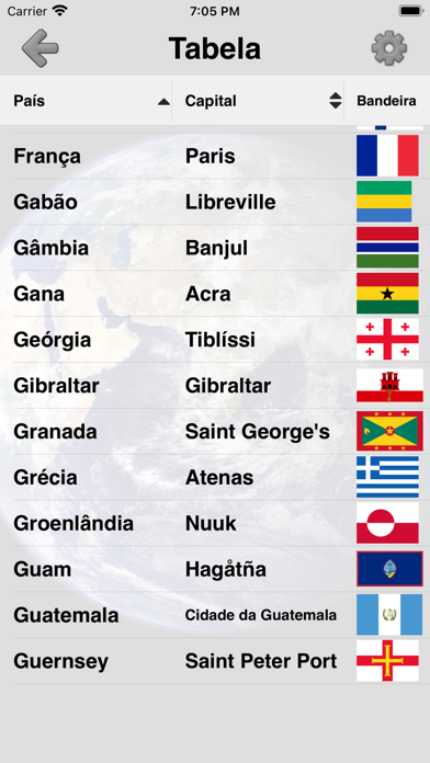 Download do APK de Bandeiras do país - países, ba para Android