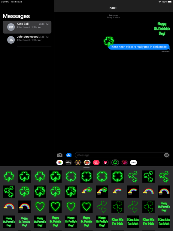 Screenshot #4 pour Shamrocks Plus Animated Neon