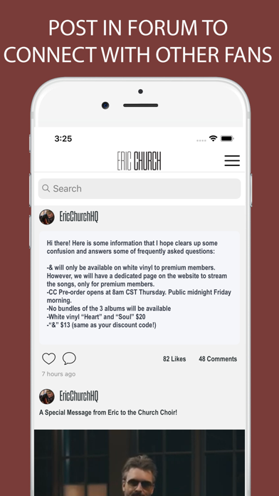 How to cancel & delete Eric Church Official from iphone & ipad 3