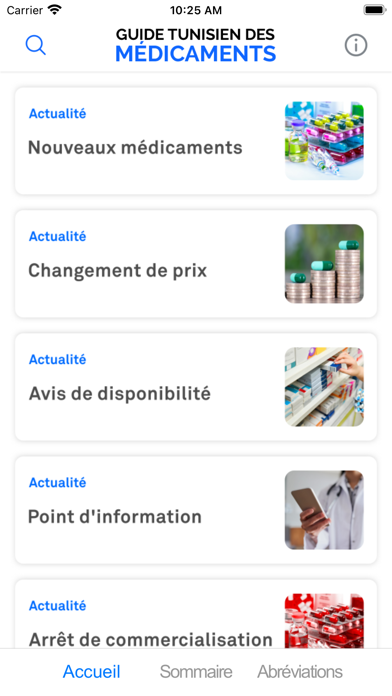 Guide tunisien des médicaments Screenshot
