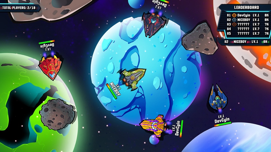 #4. Spaceship Fighter Online (iOS) Bởi: Tran Viet