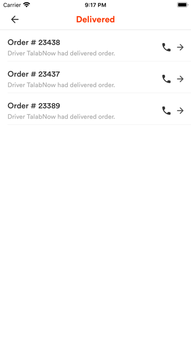 TalabNow Partner Screenshot
