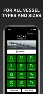 Yacht Manager App screenshot #1 for iPhone