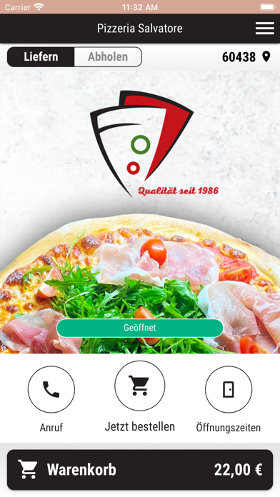 Pizzeria Salvatore Screenshot