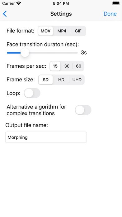 Face Video Morph Animator HDのおすすめ画像5