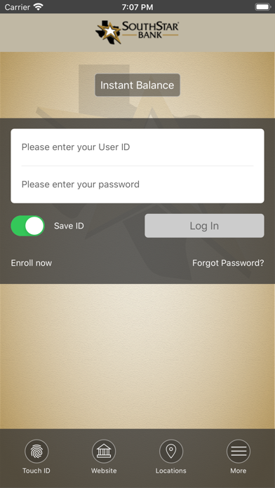 SouthStar Bank Mobile Screenshot