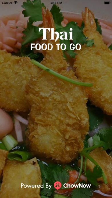 Thai Food To Go Screenshot