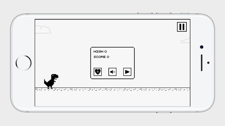 #1. Run Dino (iOS) 由: Simion Schiopu