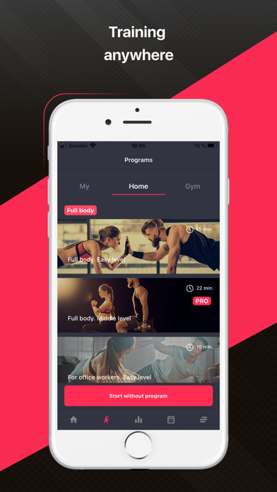 FitLife24 - home workout Screenshot