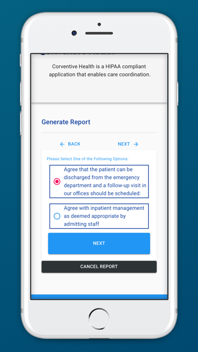 Corventive Cardiologist Screenshot