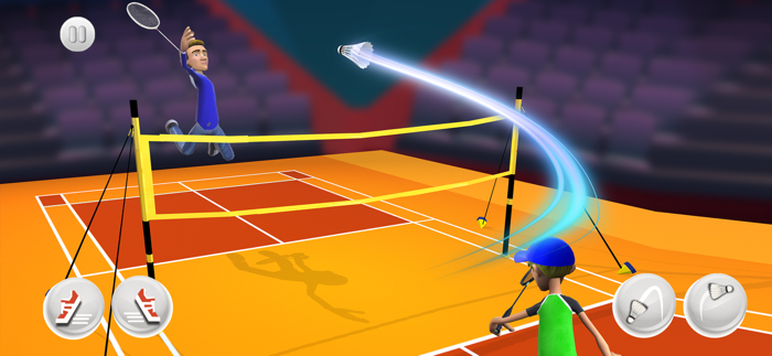 Badminton 3D League Sports