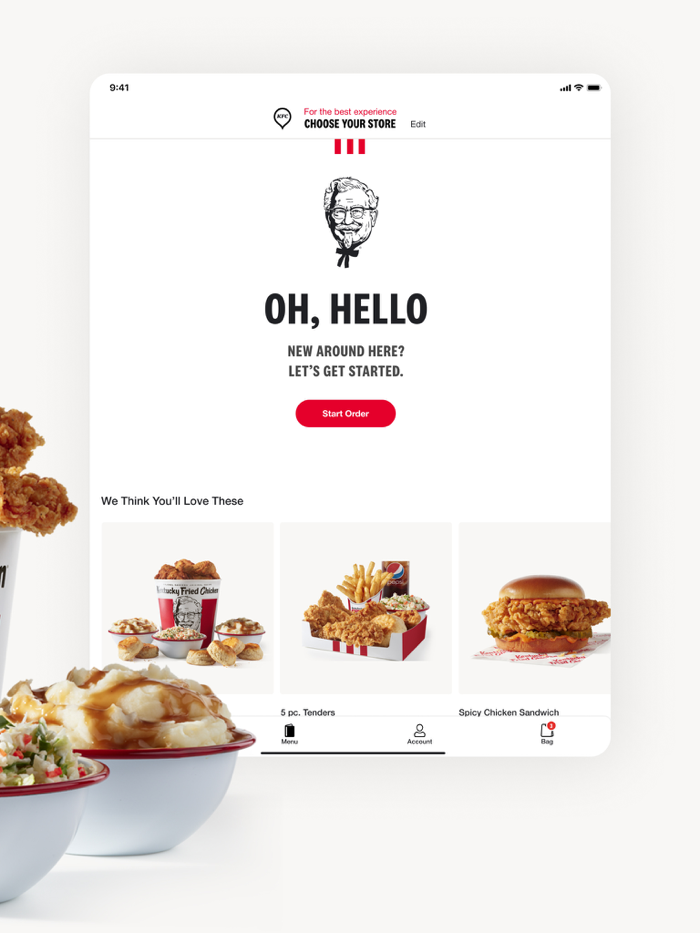 KFC US - Ordering App