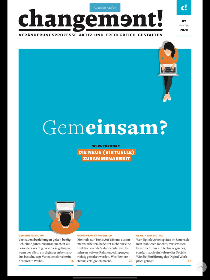 changement - das Magazin