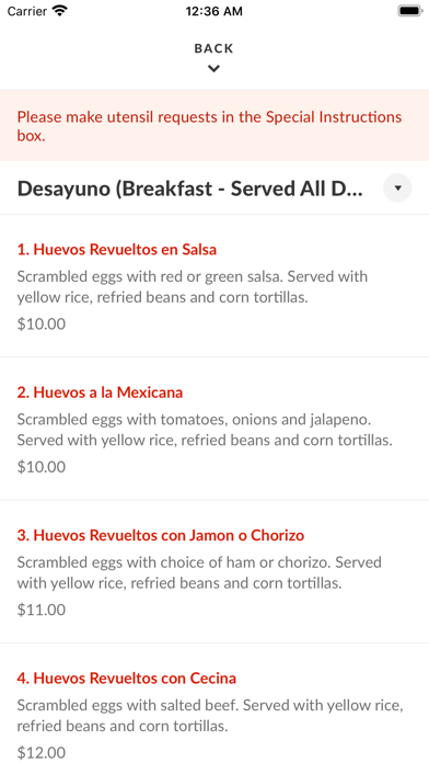 Noche Mexicana To Go Screenshot