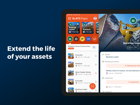 Slate Pages iPad screenshot 2 - Business app