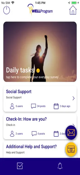 Game screenshot LSUHSC Well mHealth apk