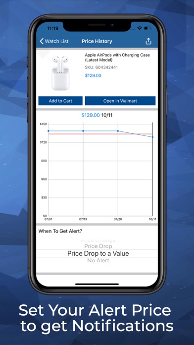 Price Tracker for Walmart Screenshot
