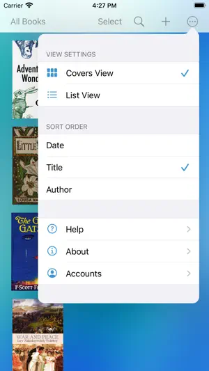Bluefire Reader screenshot 1