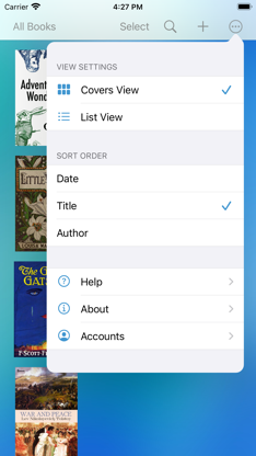 Bluefire Reader screenshot 1