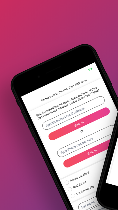 Tenant Voice Screenshot