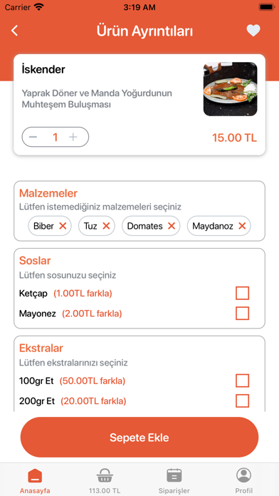 Bizim Edeler Ocakbaşı Screenshot