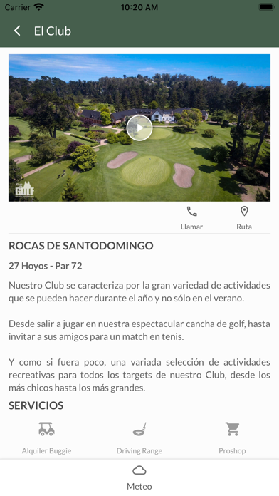 Golf Rocas Screenshot
