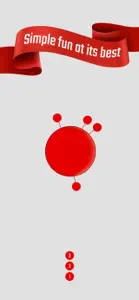 AA Red Pin Dot Spinning Puzzle screenshot #3 for iPhone