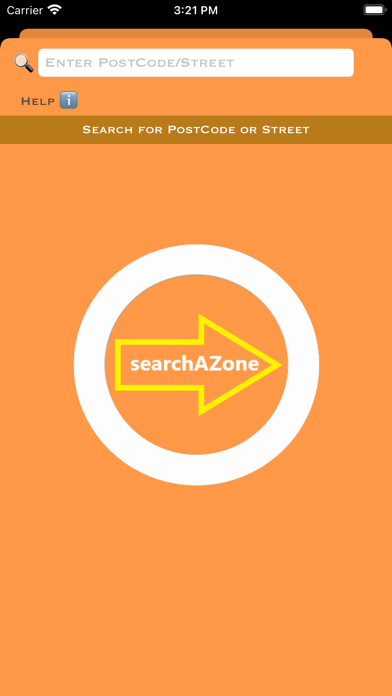 SearchAZone UK Property Search Screenshot