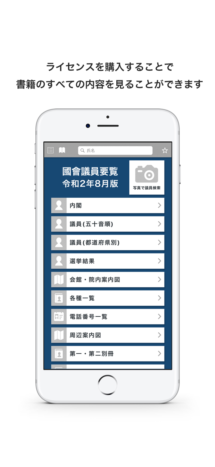 国会議員要覧 令和2年8月版