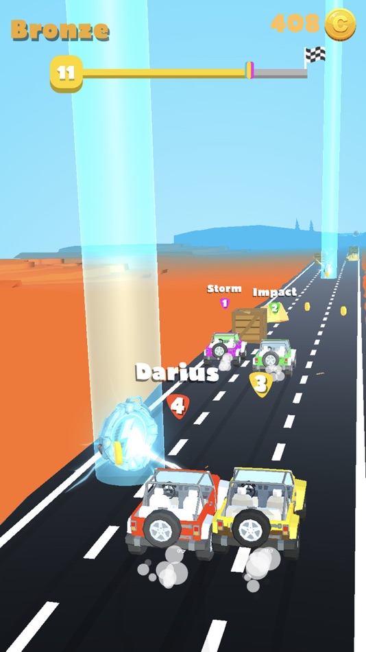 #10. Transform Runner (iOS) Podle: Core Game Studio