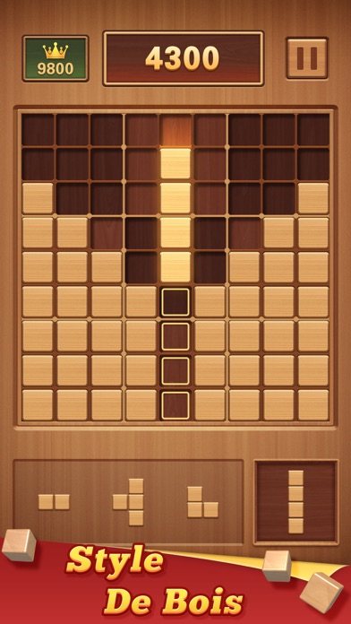 Screenshot #1 pour Bloc De Bois 99-Sudoku Puzzle