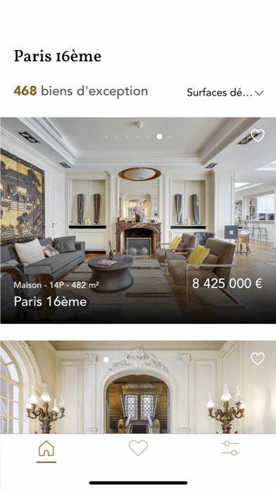 Résidences Immobilier Screenshot