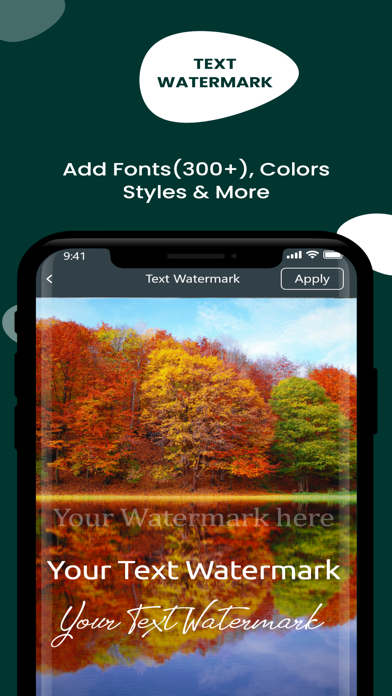 Watermark to Photo & Copyright Screenshot