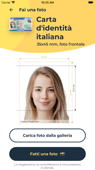 Foto Tessera - PhotoAiD screenshot 2
