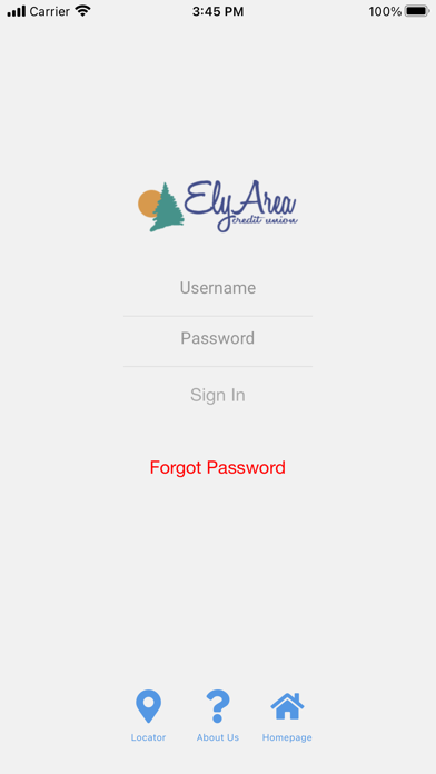 Ely Area Credit Union Screenshot