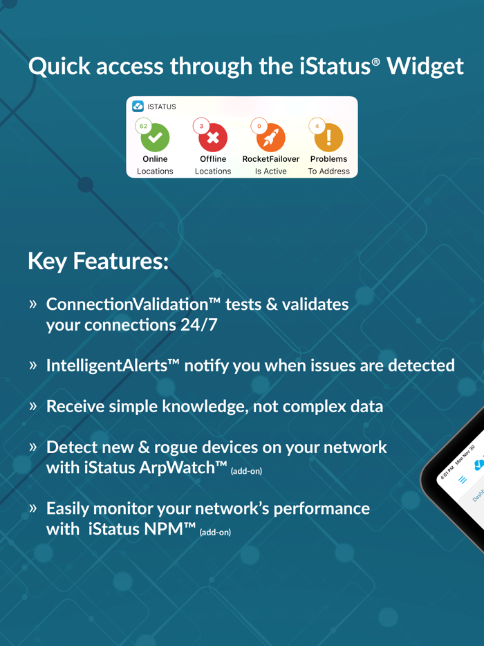 iStatus – Connectivity Monitor