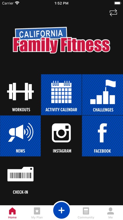 California Family Fitness App